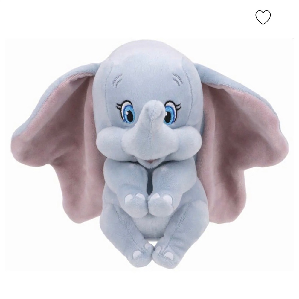 Adorable Gray Elephant Plush Toy